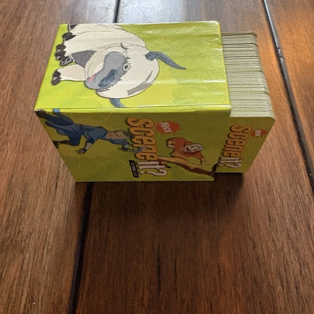 Nick Scene It? 2006 DVD Game Complete Nickelodeon SpongeBob Avatar Danny Phantom